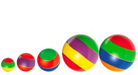 Купить Мячи резиновые (комплект из 5 мячей различного диаметра) в Кириши 