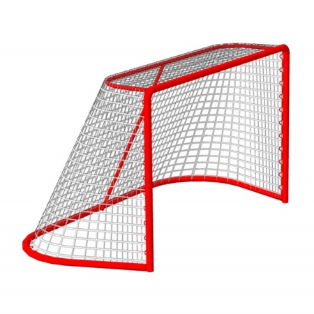 Купить Сетка хоккейная на ворота 1,22мх1,83мх0,5мх1,15м, нить 3,5 мм, узловая в Кириши 